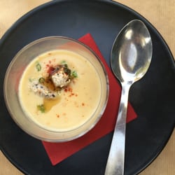 Moncœur Belleville - Velouté de céleri, fromage frais