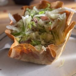 Fiesta Ranchera Mexican Restaurant - Taco Bowl Before