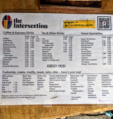 Menu photo 3 The Intersection Cafe Buffalo, NY