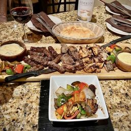 Balkan Mixed Grill Platter