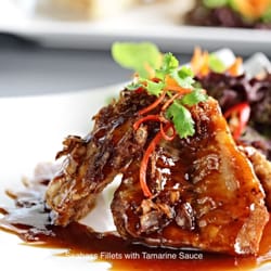 Lam Thai - Seabass Fillets with Tamarine Sauce