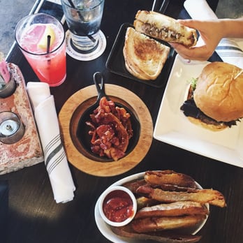 Bosscat Kitchen & Libations - Pig candy, bosscat grilled cheese, burgers, and fries - New American Near Me - Irvine, California Bosscat Kitchen & Libations - Pig candy, bosscat grilled cheese, burgers, and fries - New American Near Me - Irvine, California