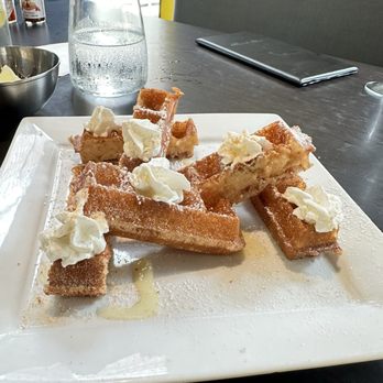 & Waffles - Churro waffle - Breakfast & Brunch Near Me - Long Beach, California