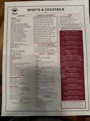 Menu photo 7 The Butcher and The Bar Boynton Beach, FL Menu photo 7 The Butcher and The Bar Boynton Beach, FL