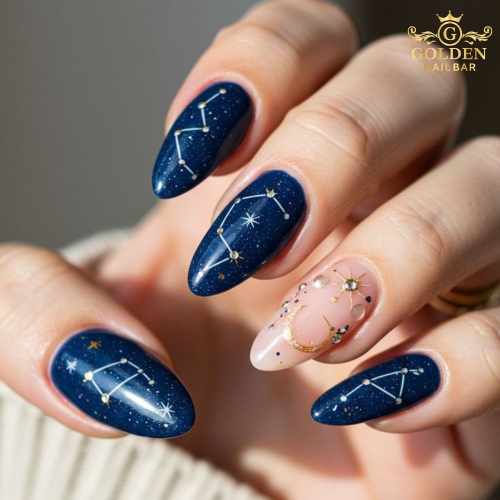 Golden Nail Bar Logo