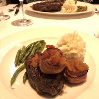 Hy's Steak House - Filet & bacon wrapped scallops - Steakhouses Near Me - Honolulu, Hawaii Hy's Steak House - Filet & bacon wrapped scallops - Steakhouses Near Me - Honolulu, Hawaii