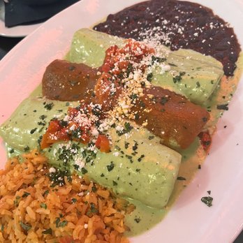 Cha Cha's Latin Kitchen - Three Enchilada Combination - Bars Near Me - Brea, California