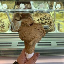 Delicious coffee gelato Delicious coffee gelato