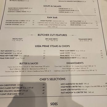 Morton's The Steakhouse - Menu - Steakhouses Near Me - Jacksonville, Florida Morton's The Steakhouse - Menu - Steakhouses Near Me - Jacksonville, Florida