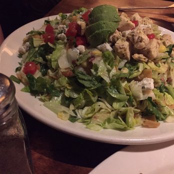 Wildfire - Signature chopped salad. (I placed the pepper shaker next to it to give an idea of its actual size.) - American Near Me - Schaumburg, Illinois Wildfire - Signature chopped salad. (I placed the pepper shaker next to it to give an idea of its actual size.) - American Near Me - Schaumburg, Illinois