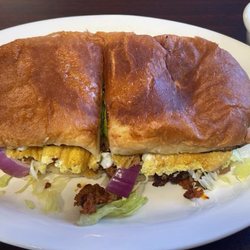 Chorizo torta.