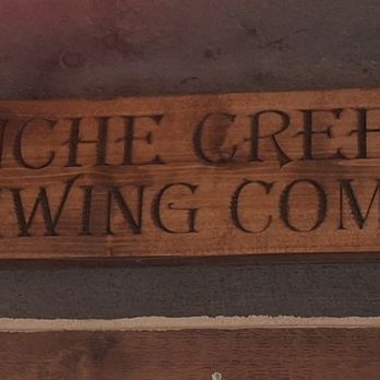 Comanche Creek Brewery - Over the door. - Breweries Near Me - Eagle Nest, New Mexico
