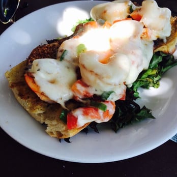O. C. White's Restaurant - Shrimp melt appetizer. Yum - Seafood Near Me - St Augustine, Florida