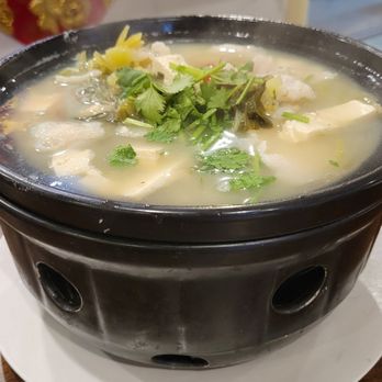 Mama Dough - Fish with cabbage soup (aka sauerkraut fish and tofu), $15.50 – 5 Stars - Chinese Near Me - Kent, Washington