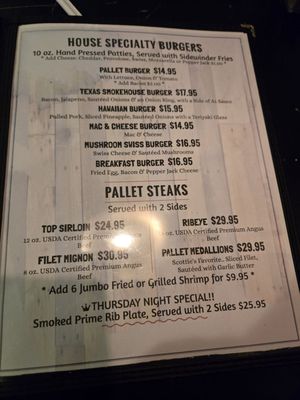 Menu photo 5 Pallet Bar and Grill Fort Walton Beach, FL Menu photo 5 Pallet Bar and Grill Fort Walton Beach, FL