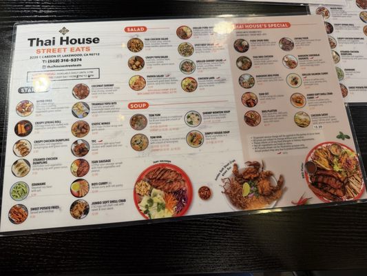 Menu photo 1 Thai House Street Eats Lakewood, CA Menu photo 1 Thai House Street Eats Lakewood, CA