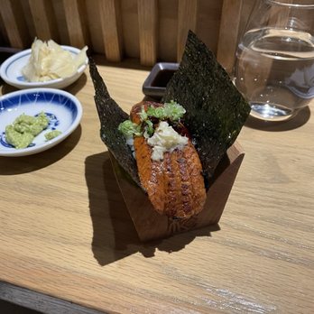 Matsunori Handroll Bar - Eel - Japanese Near Me - Boston, Massachusetts Matsunori Handroll Bar - Eel - Japanese Near Me - Boston, Massachusetts
