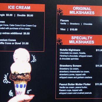 Churro Boss - Menu (Ice Cream and Milkshakes) - Desserts Near Me - Covina, California