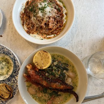 Speck Italian Eatery - Sausage ragu and polpo - Italian Near Me - Columbus, Ohio
