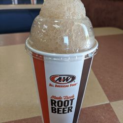 A&W Restaurant - Root Beer Float.