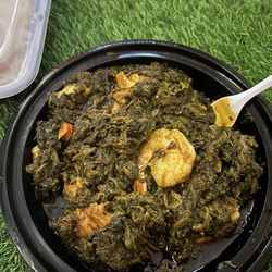 Zanzibar Cafe - Potato Greens add shrimp