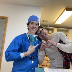 Brian Choi, DMD - Bailey Family Dental - Post procedure. I was in the chair a long time for complicated dental work. Dr Choi is very caring, thorough, and attentive.