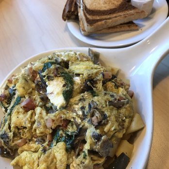 Two Chicks - Red chick scramble - Breakfast & Brunch Near Me - Reno, Nevada Two Chicks - Red chick scramble - Breakfast & Brunch Near Me - Reno, Nevada