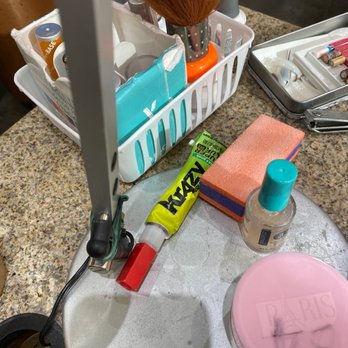 Ladue Nail and Spa - The krazy glue they used to apply my tips. - Nail Salons Near Me - Saint Louis, Missouri
