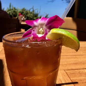 Aloha Mixed Plate - Best Mai Tai in Maui (so far!) - Hawaiian Near Me - Lahaina, Hawaii