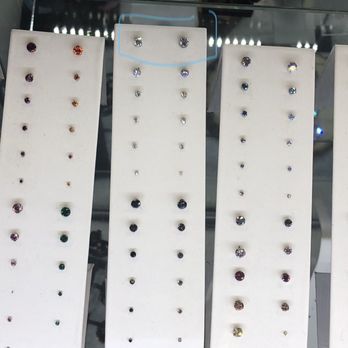 Laughing Buddha Body Piercing - Some of the different stud jewelry they sell. - Piercing Near Me - Upland, California