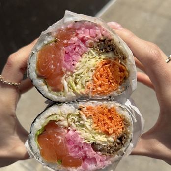 Kim's Kimbap - House-Cured Salmon - Korean Near Me - New York, New York Kim's Kimbap - House-Cured Salmon - Korean Near Me - New York, New York