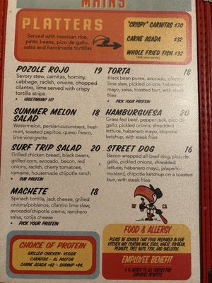 Menu photo 7 Sunset Cantina San Francisco, CA Menu photo 7 Sunset Cantina San Francisco, CA