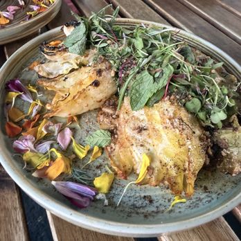 Le Great Outdoor - Grilled Cabbage - Mediterranean Near Me - Santa Monica, California Le Great Outdoor - Grilled Cabbage - Mediterranean Near Me - Santa Monica, California