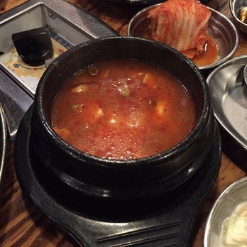 Jongro BBQ - Free tofu soup - Korean Near Me - New York, New York
