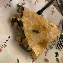 Savory chicken crepe Savory chicken crepe