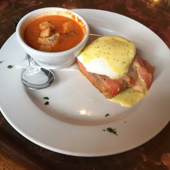 Otto's - Benedict Otto's with a side of tomato dill soup = delicious - Breakfast & Brunch Near Me - Covington, Kentucky Otto's - Benedict Otto's with a side of tomato dill soup = delicious - Breakfast & Brunch Near Me - Covington, Kentucky