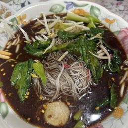Boat noodle (thin rice noodle)