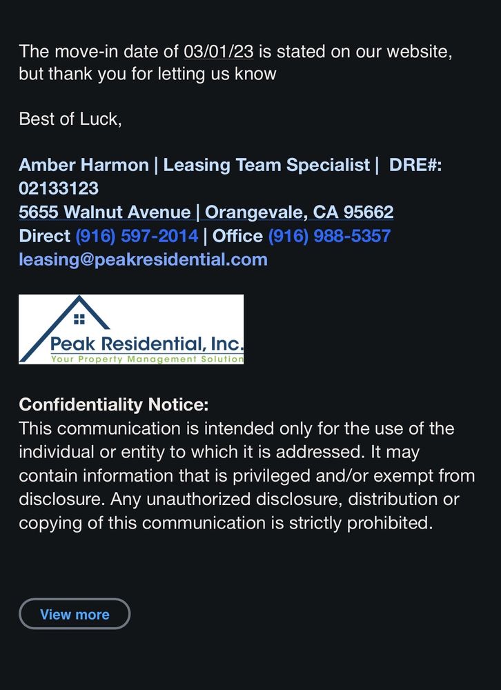 PEAK RESIDENTIAL 37 Reviews 5655 Walnut Ave, Orangevale, CA Yelp