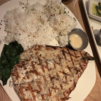 Bonefish Grill - Rainbow trout grilled delicious - Seafood Near Me - Paramus, New Jersey