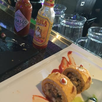 Topgolf - Mushi. We were so excited to try these but even hot sauce couldn't save their blandness. You're welcome, garbage man. - Golf Near Me - Ashburn, Virginia