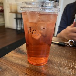'feine - Blood orange iced tea
