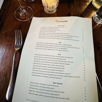 Manuela - Dinner Menu - August 2026 - New American Near Me - Los Angeles, California Manuela - Dinner Menu - August 2026 - New American Near Me - Los Angeles, California