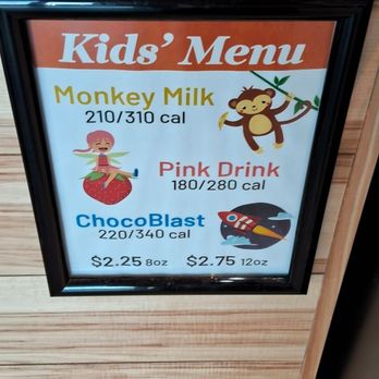 Beans & Brews Coffee House - Kids menu - Coffee & Tea Near Me - Las Vegas, Nevada
