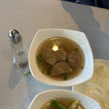 Pho Thin Ha Noi - $4 plus tax for that much meat all is insane, basically just 1 piece of meatball that got cut in to 4 pieces - Vietnamese Near Me - Milpitas, California Pho Thin Ha Noi - $4 plus tax for that much meat all is insane, basically just 1 piece of meatball that got cut in to 4 pieces - Vietnamese Near Me - Milpitas, California