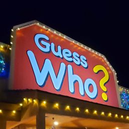Exterior outside entrance of Guess Who - Signage - Bentonville, Arkansas Exterior outside entrance of Guess Who - Signage - Bentonville, Arkansas