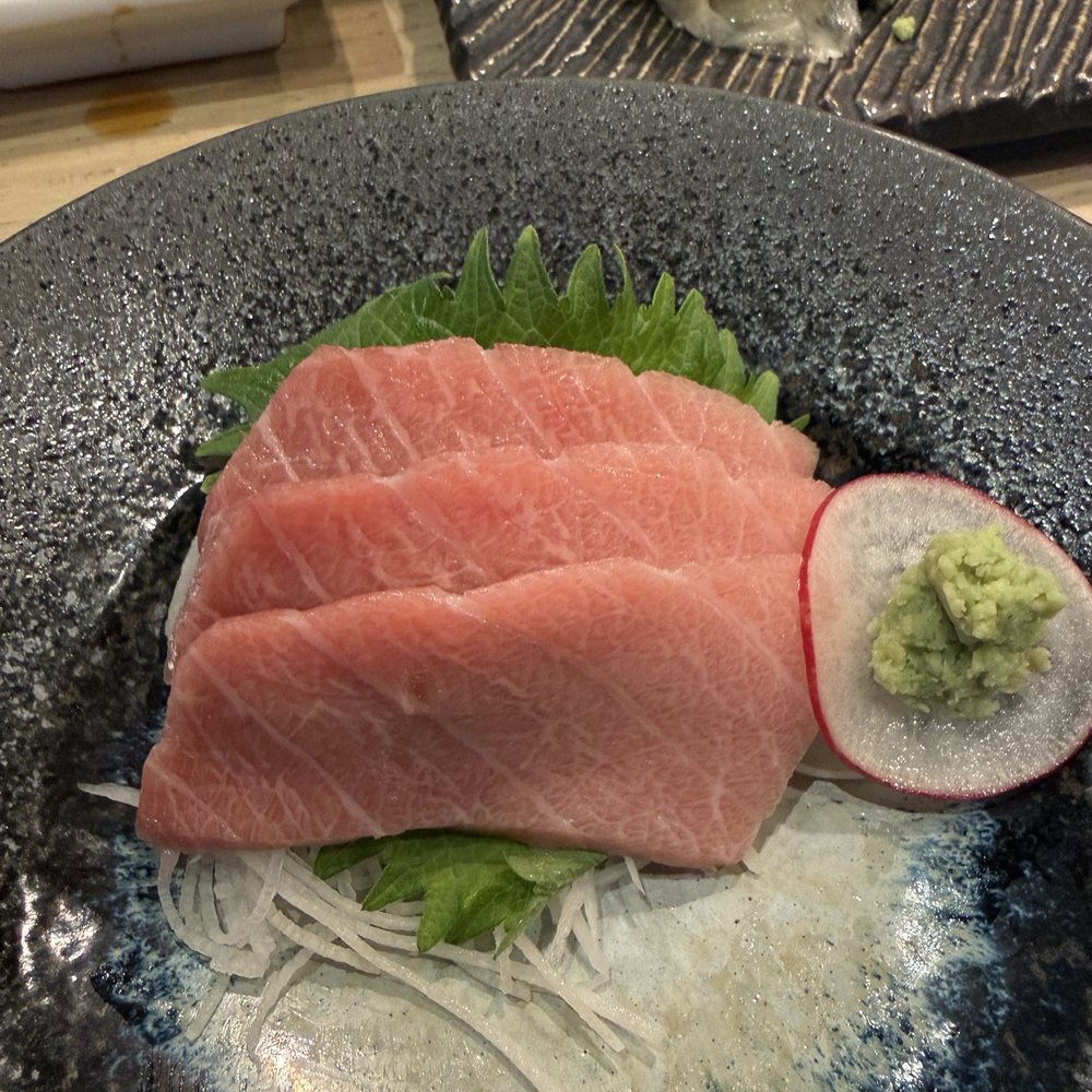 Akami Sushi - Half of the toro order cuz I couldn't wait! Sooo good.... - Sushi Bars Near Me - Arcadia, California