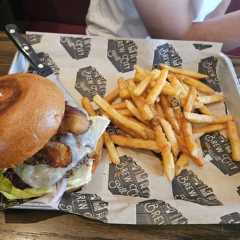 Brew City Grill - French fries -the best version I've had - Burgers Near Me - Campbell, California