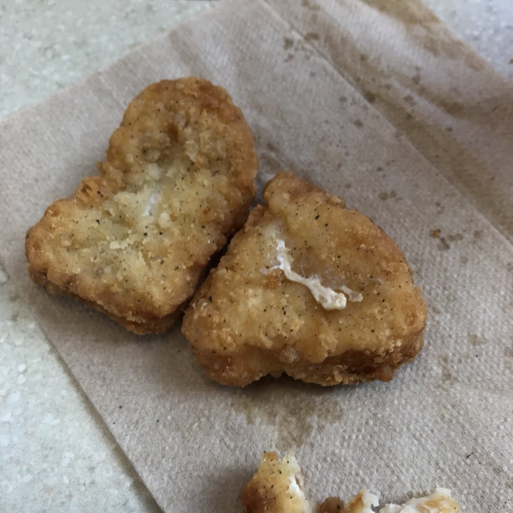Wendy's - two pieces of fried food on a napkin - Burgers Near Me - Geneva, Illinois