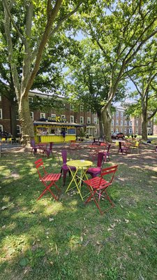 Makina Cafe on Governor's Island by null