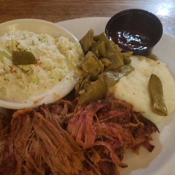 Old Mill Restaurant - The pulled pork BBQ platter. - American Near Me - Pigeon Forge, Tennessee